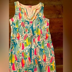 Lilly Pulitzer Harper shift beach and bae size Large